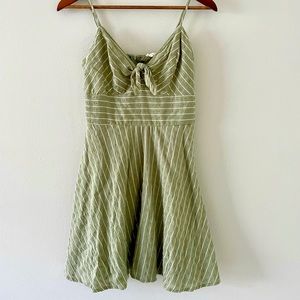 Light green sun dress from Altar’d State